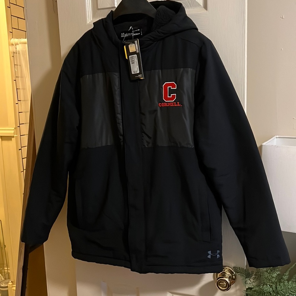 BNWT: Under Armour Collegiate Cold Weather Jacket, Cornell University, Men’s M